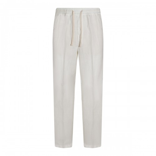 BEIGE LINEN PANTS