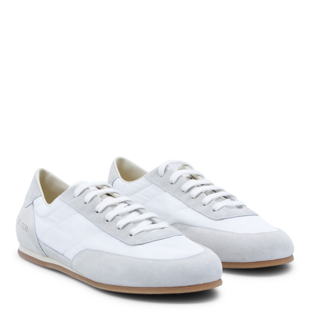 WHITE LEATHER SNEAKERS