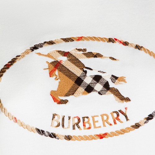 WHITE COTTON T-SHIRT 