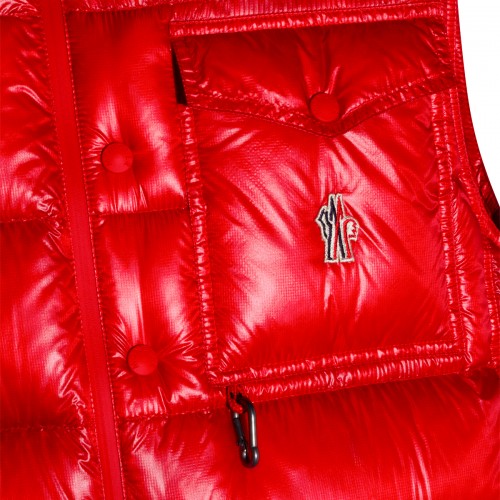 RED UYCHI DOWN JACKET