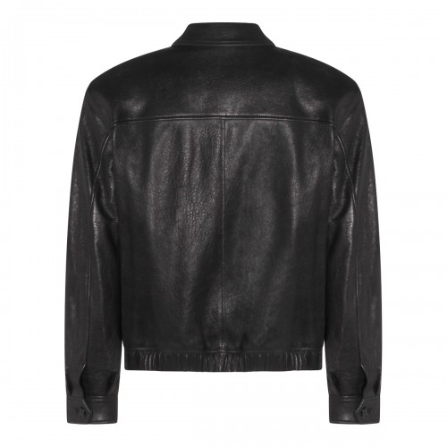 BLACK LEATHER JACKET