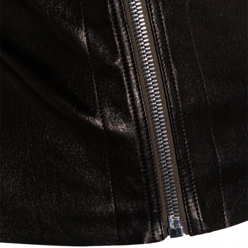 BLACK LEATHER JACKET