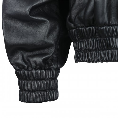 BLACK LEATHER JACKET