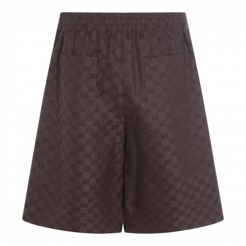 BROWN GG SHORTS 2
