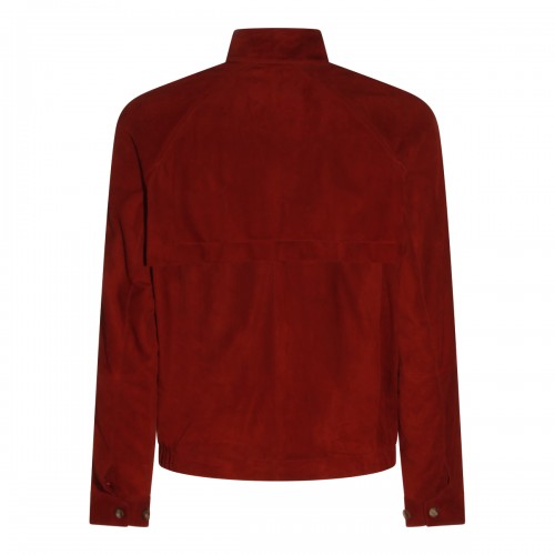 CHERRY LEATHER JACKET