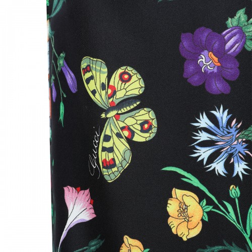 MULTICOLOR SILK PANTS