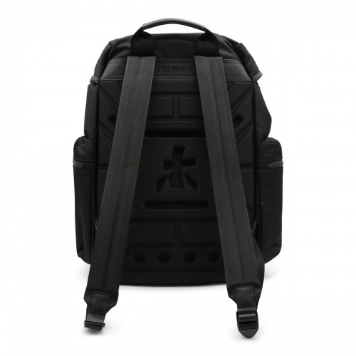 BLACK NYLON BOOKER BACKPACK