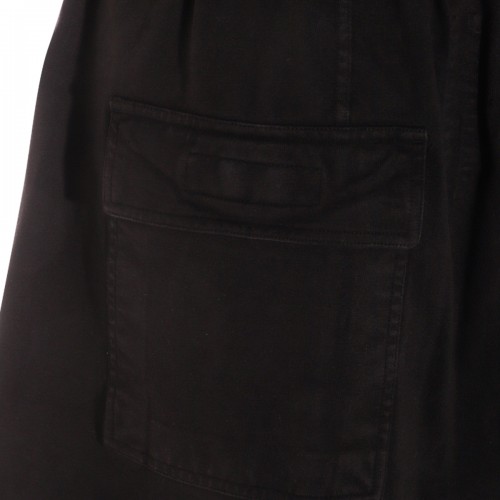 BLACK COTTON SHORTS 2