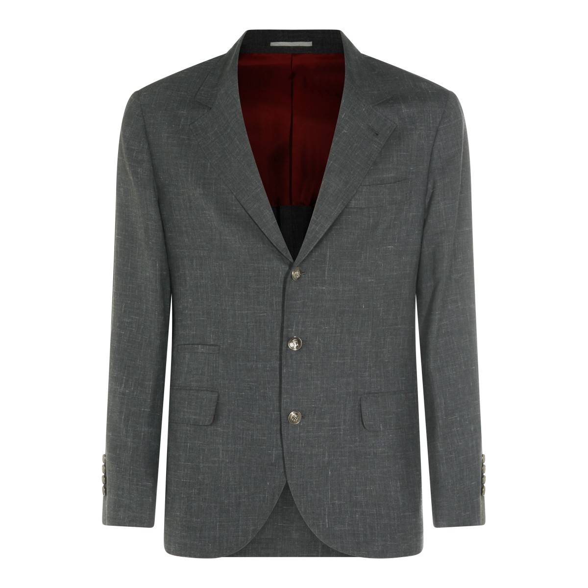 GREY WOOL BLAZER