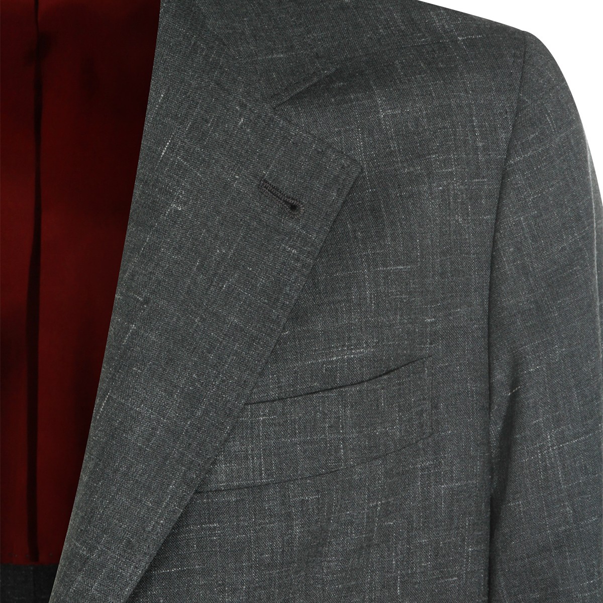 GREY WOOL BLAZER