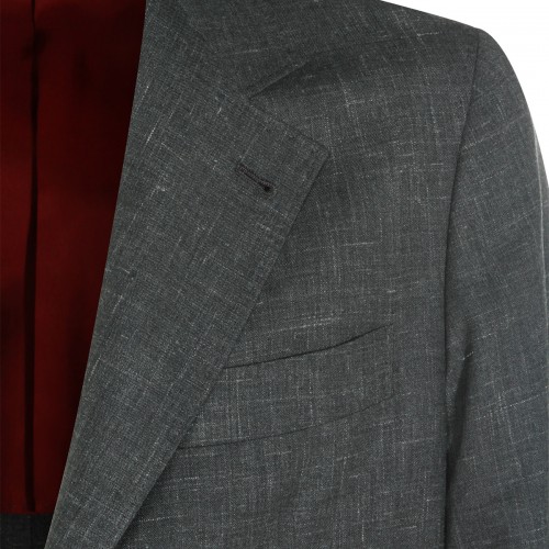 GREY WOOL BLAZER