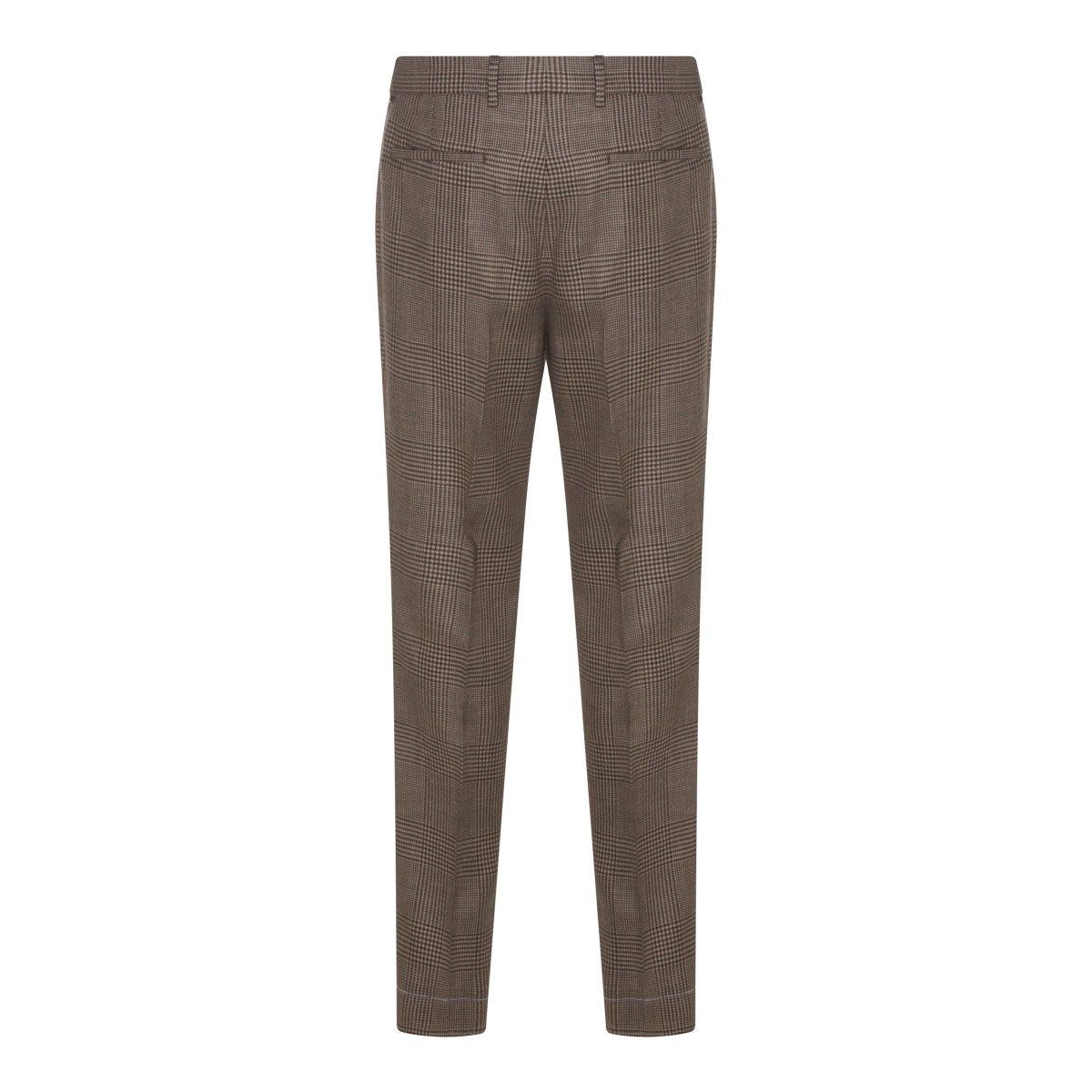 BROWN WOOL PANT