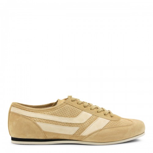 SAND LEATHER SNEAKERS