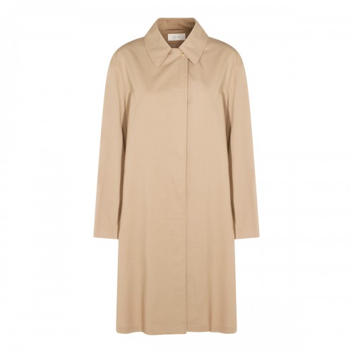 BEIGE COTTON DAYTON TRENCH...
