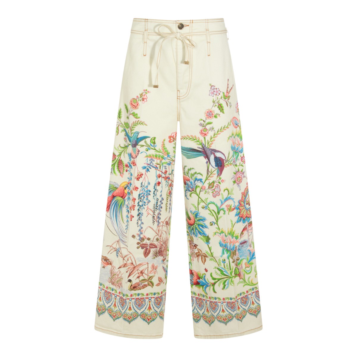 MULTICOLOR COTTON JEANS