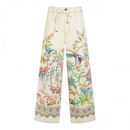 MULTICOLOR COTTON JEANS