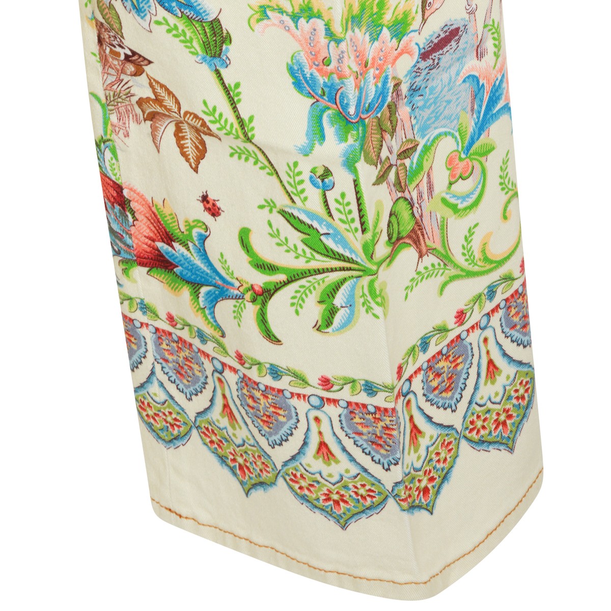 MULTICOLOR COTTON JEANS