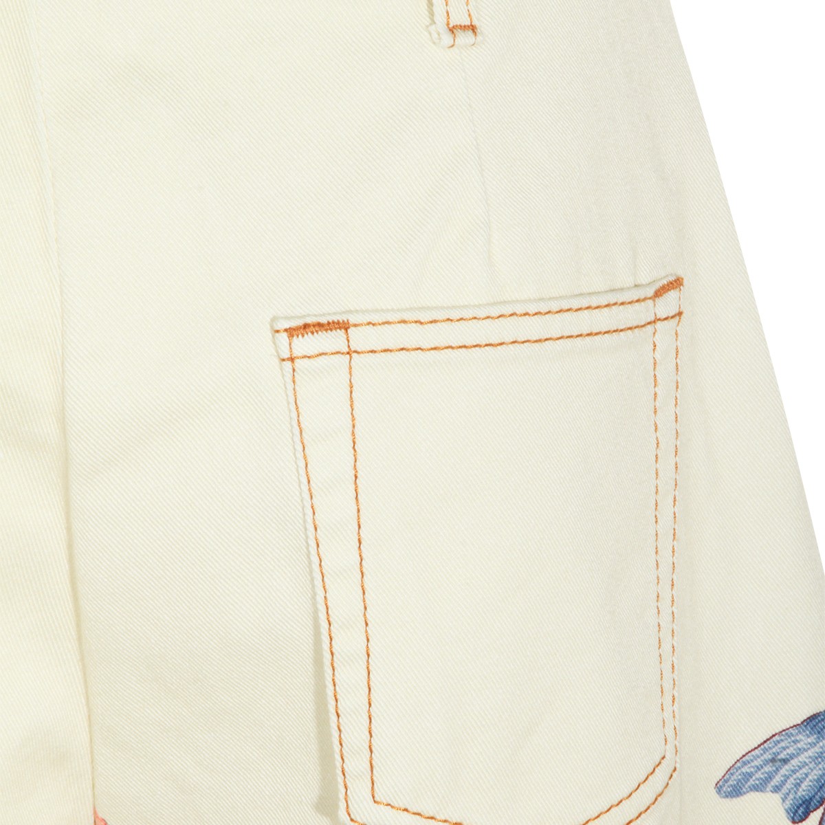 MULTICOLOR COTTON JEANS