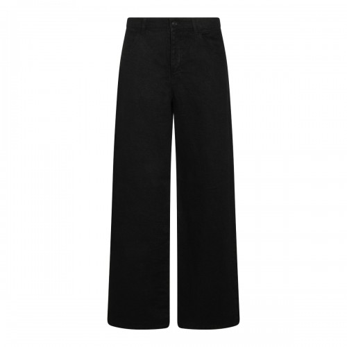 BLACK COTTON EGLITTA DENIM...