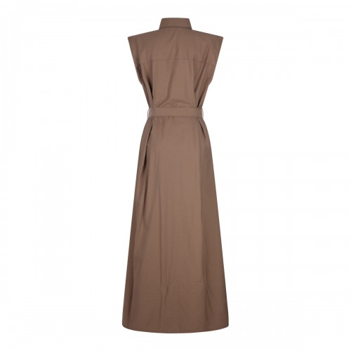 BROWN COTTON DRESS 2