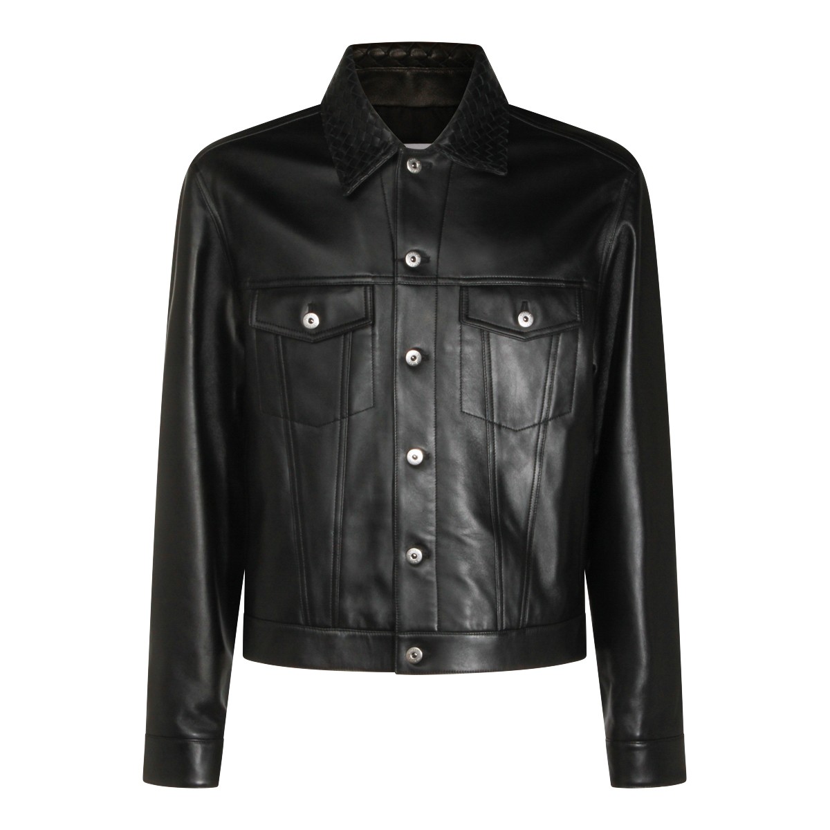 BLACK LEATHER JACKET