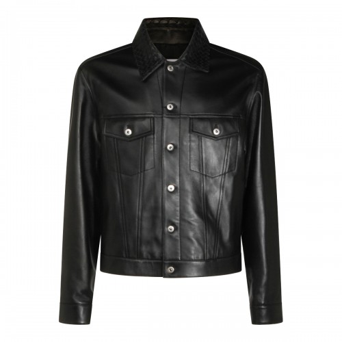 BLACK LEATHER JACKET