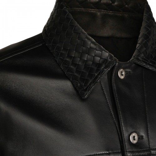 BLACK LEATHER JACKET