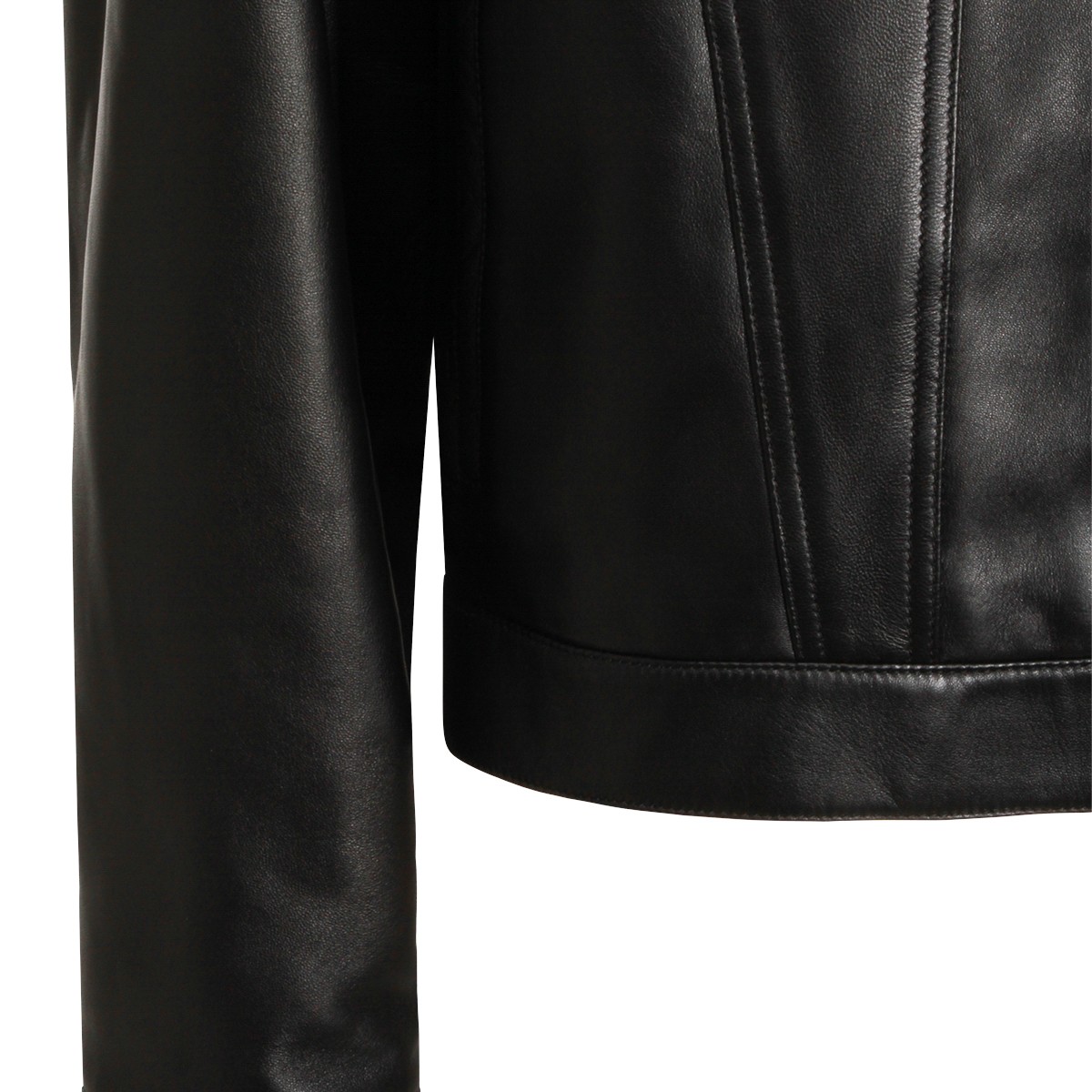 BLACK LEATHER JACKET