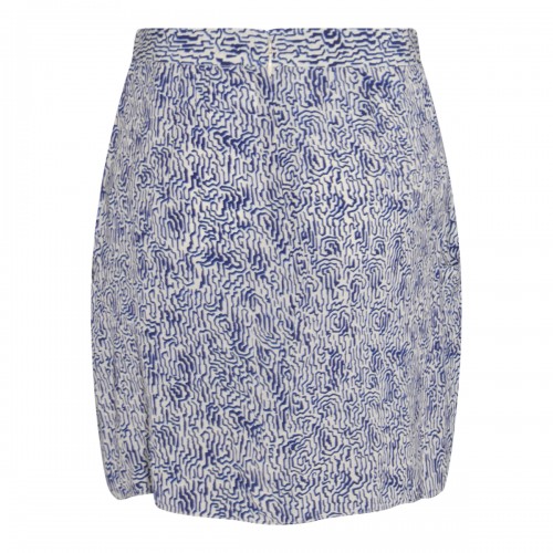 BLUE VISCOSE VIOLAINE SKIRT