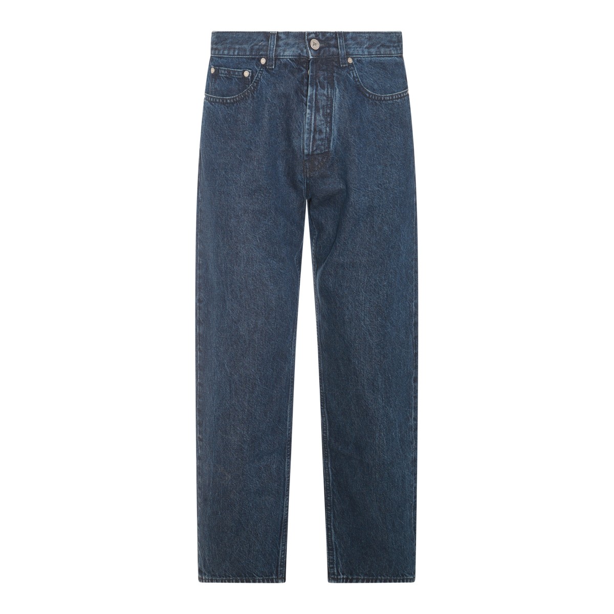 BLUE COTTON DENIM JEANS