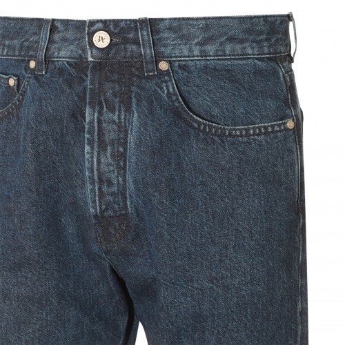 BLUE COTTON DENIM JEANS