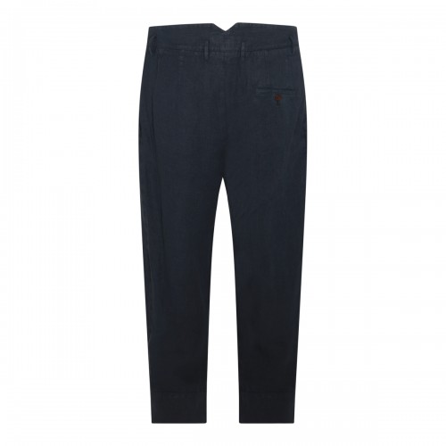 BLUE LINEN PANTS