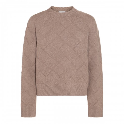 RIVERBED WOOL WEAVING PATTERN SWEATER