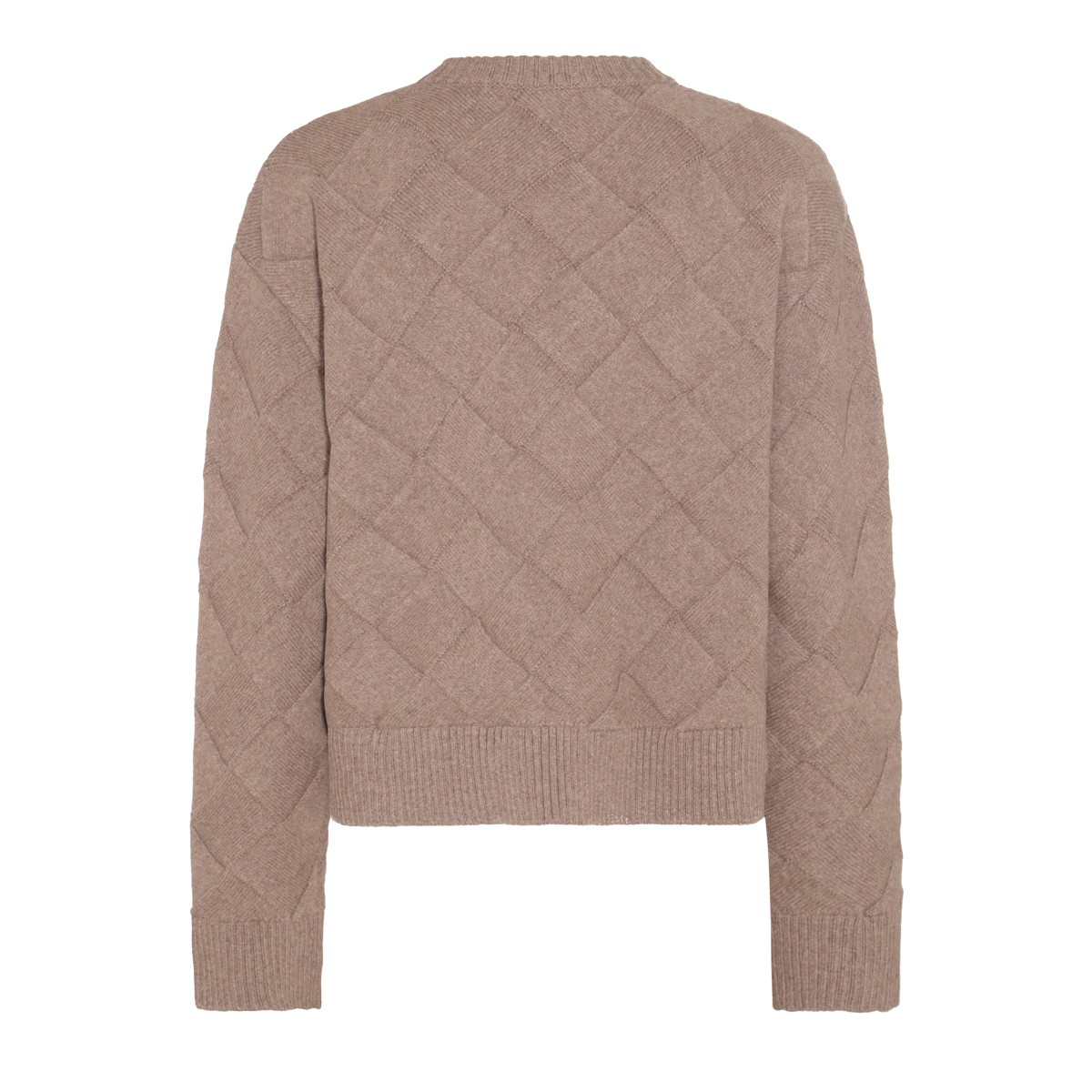 RIVERBED WOOL WEAVING PATTERN SWEATER