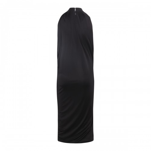 BLACK VISCOSE DRESS 2