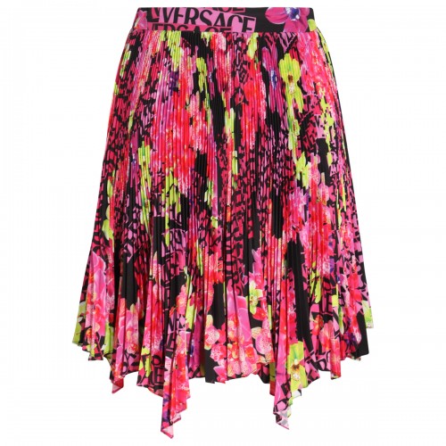 MULTICOLOUR PLEATED SKIRT 2