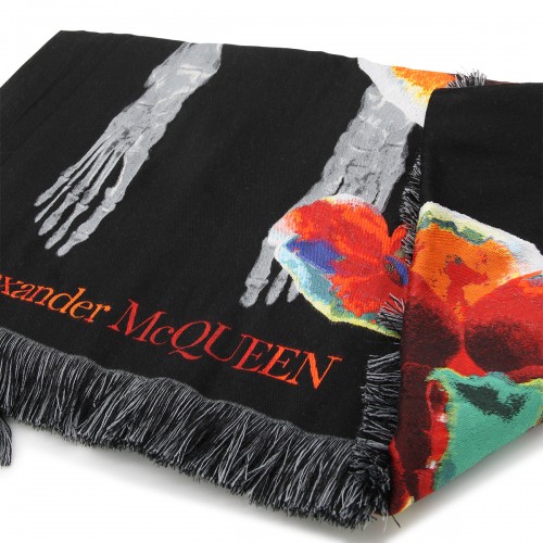 BLACK MULTICOLOUR SILK-WOOL... 2
