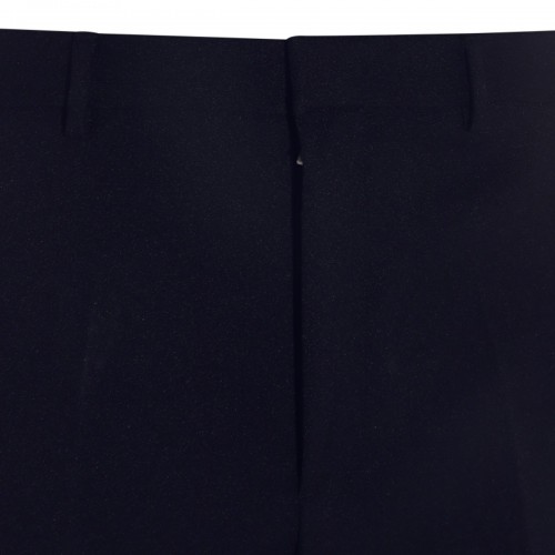 BLACK WOOL PANTS