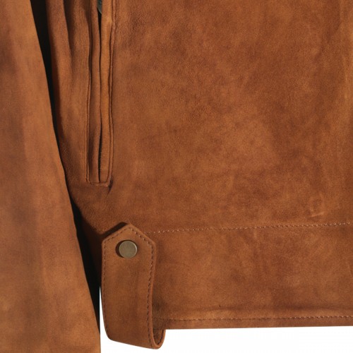 BROWN LEATHER JACKET