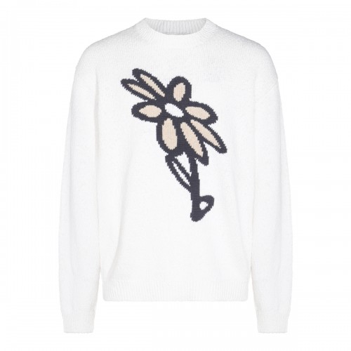 WHITE COTTON KNITWEAR