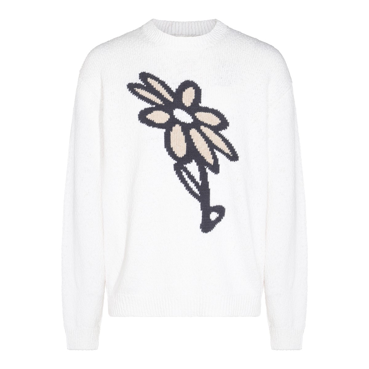 WHITE COTTON KNITWEAR