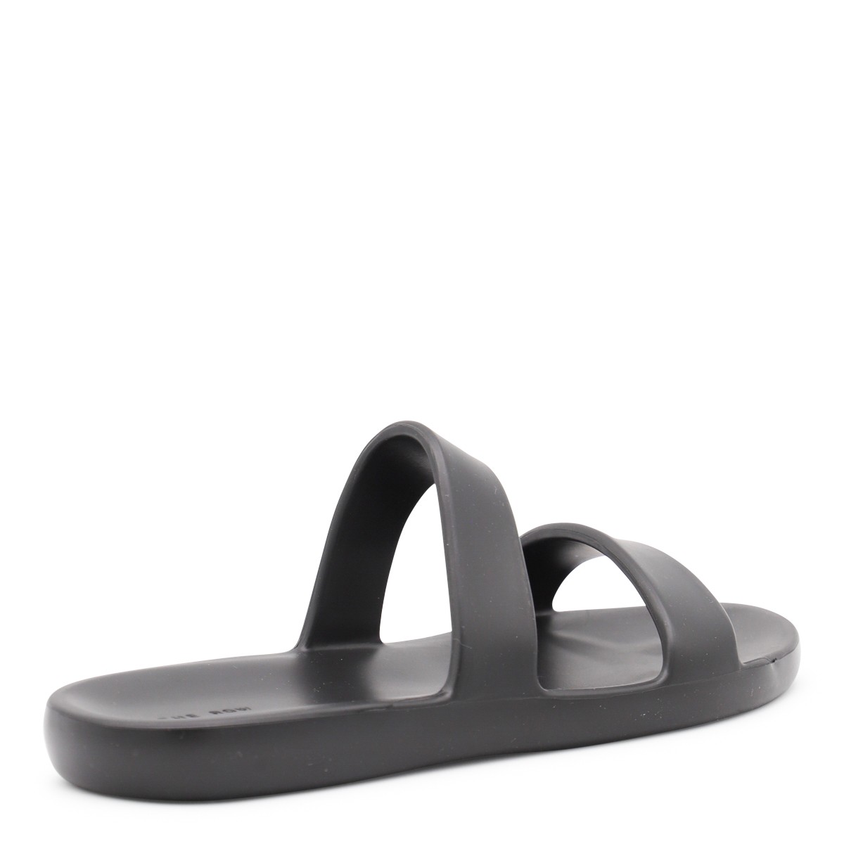 BLACK FOAM SANDALS