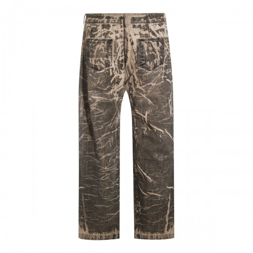 WASHED BLACK COTTON GETH JEANS