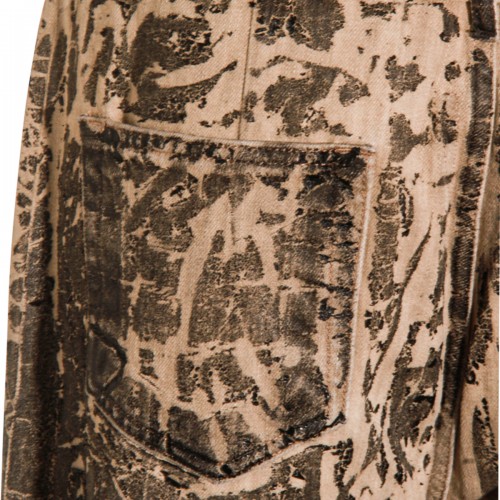 WASHED BLACK COTTON GETH JEANS