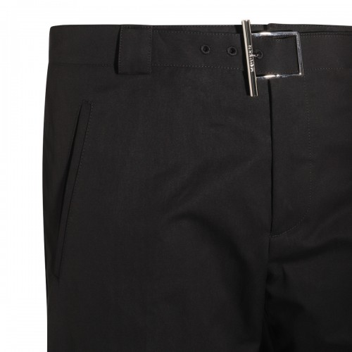 BLACK COTTON PANTS