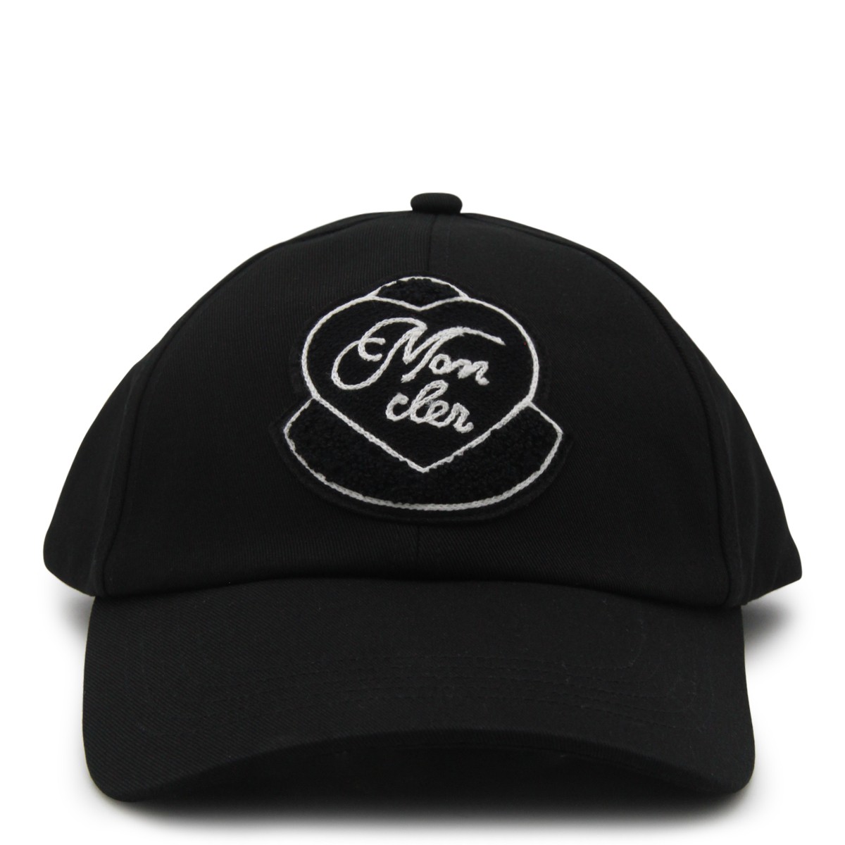 BLACK WOOL BASEBALL CAP