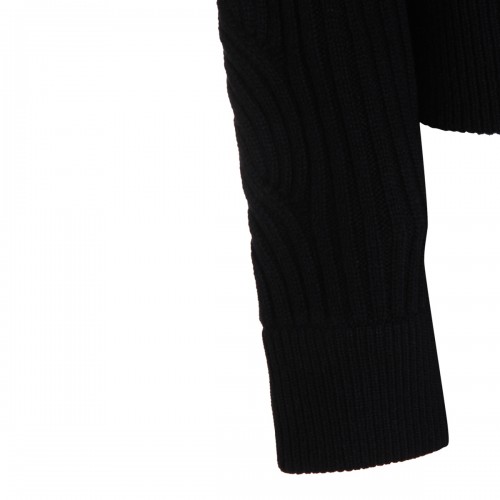 BLUE NAVY WOOL AFELIO KNITWEAR