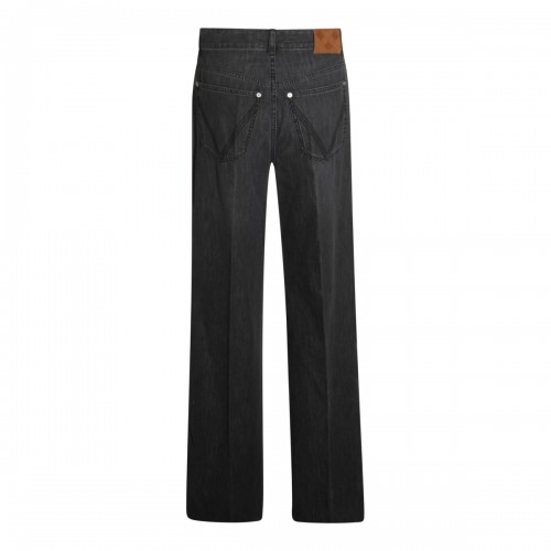 BLACK COTTON PANTS