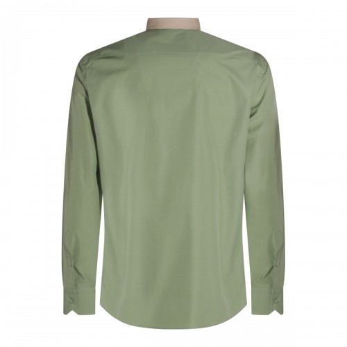 GREEN COTTON SHIRT