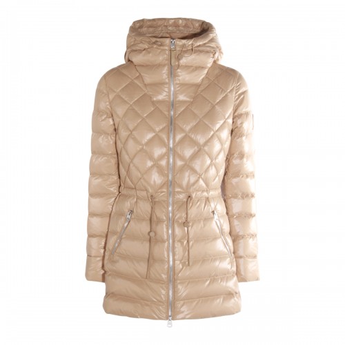 LIGHT BEIGE DOWN JACKET